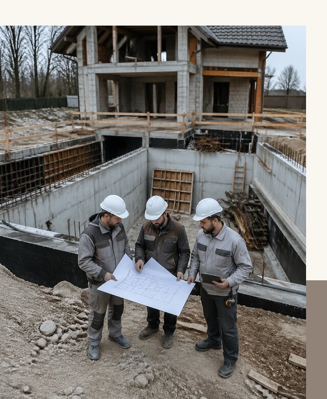 Проектирование и строительство домов с подвалом под ключ в Донецке