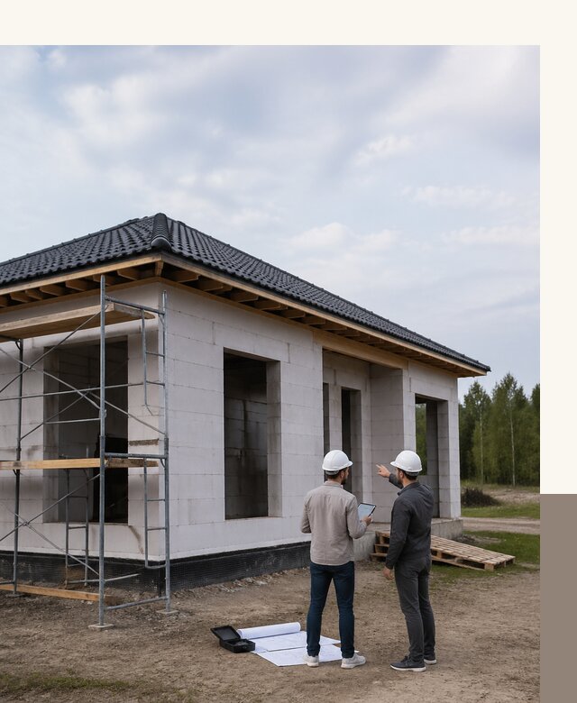 Проектирование одноэтажных домов из газобетона в Донецке